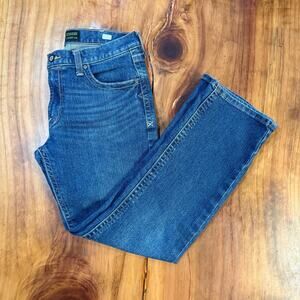 Ariat M5 Mens Jeans 33 x 32 Rebar Western Straight leg Thick Stitch Work Z4-28